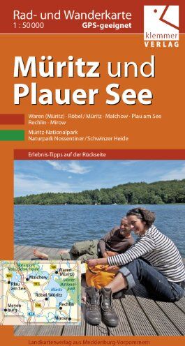 Klaus Klemmer - Rad- und Wanderkarte Müritz und Plauer See: Maßstab 1:50.000, GPS-geeignet, Erlebnis-Tipps auf der Rückseite - Preis vom 14.10.2026 23:07:16 h