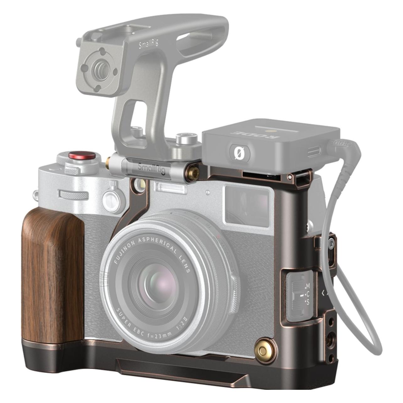 SmallRig SR4557B Â€oeretroâ€ Cage For Fujifilm X100VI 4557B (Cage) (4557B)