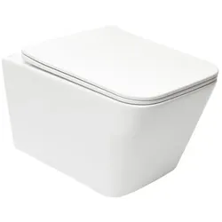 SAT Infinitio Hänge-WC mit Softclose-Sitz senkrechter Abgang SATINF012SREXP