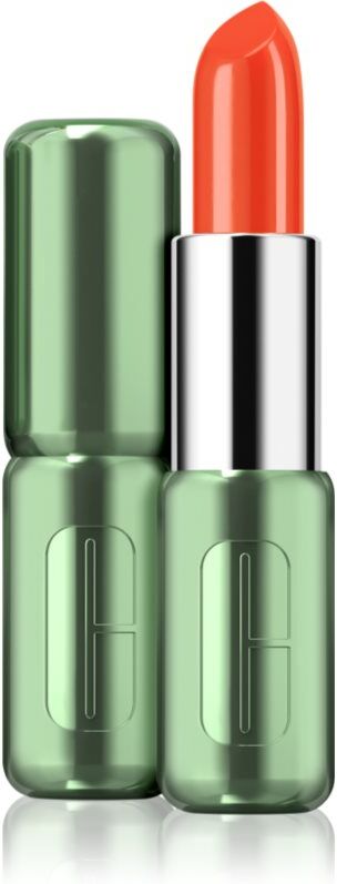 Clinique Pop™ Longwear Lipstick Shine gloss lipstick shade 29 Flame Pop 3.9 g