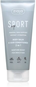 Ziaja Sport Up Body Balm & Hair Conditioner bálsamo para corpo e cabelo 200 ml. Sport Up Body Balm & Hair Conditioner