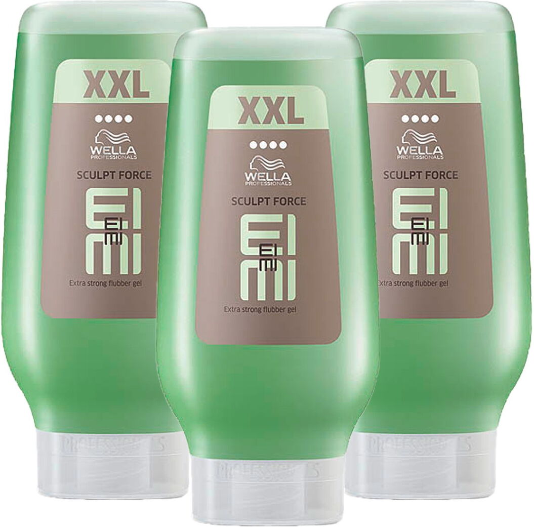 750ml Wella Professionals EIMI Texture Sculpt Force XXL 3er Set (3 x 250ml)
