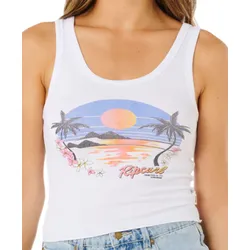 RIP CURL HOTEL MALIBU TANK Top 2026 optical white - XS