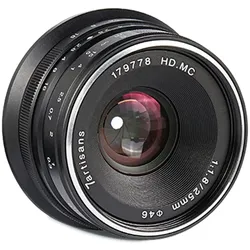 7Artisans 25mm f1,8 MFT