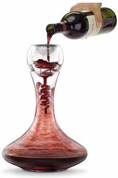 Final Touch Twister Glass Aerator and Decanter Set - 25.4 oz