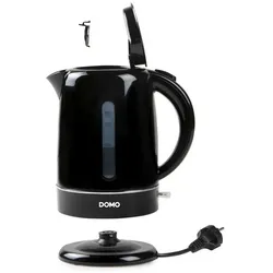 Domo BOUILLOIRE NOIRE DO9256WK 1,7L ROTATIVE 360DG, Wasserkocher, Schwarz