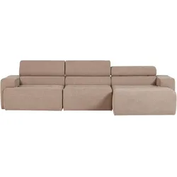 Ecksofa Novi Taupe S: 300x173cm