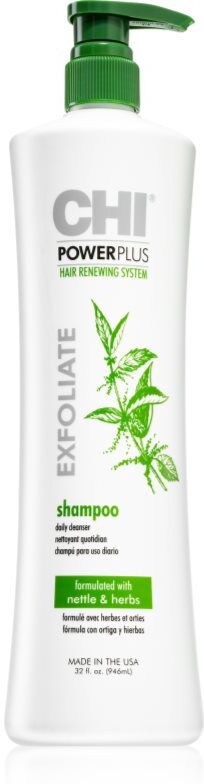 CHI Power Plus Exfoliate Shampoo eksfolierende shampoo Til at gendanne hovedbunden 946 ml