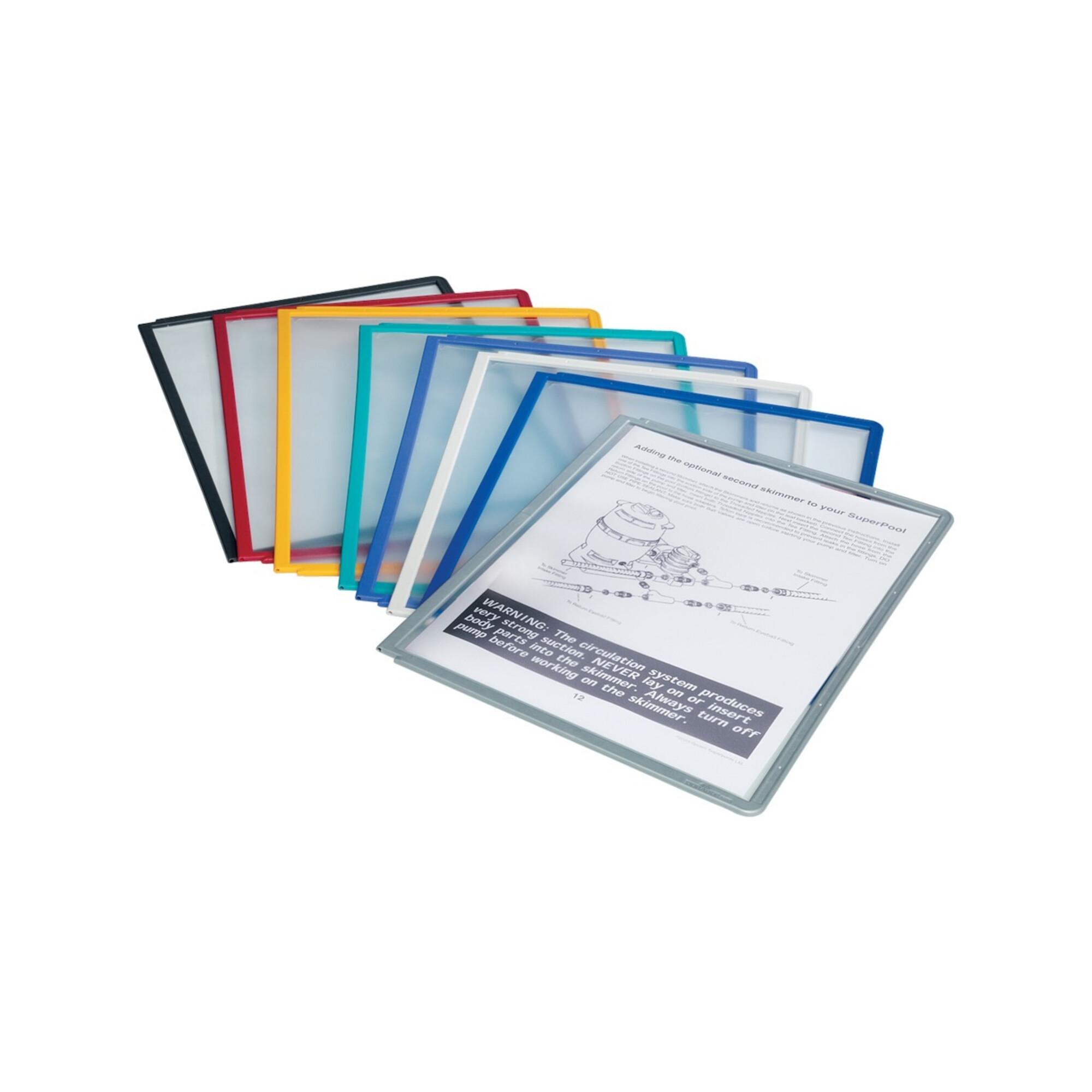 VARIO Sichttafeln grün, Packung a 5 Stück ; Durable (5606-05)