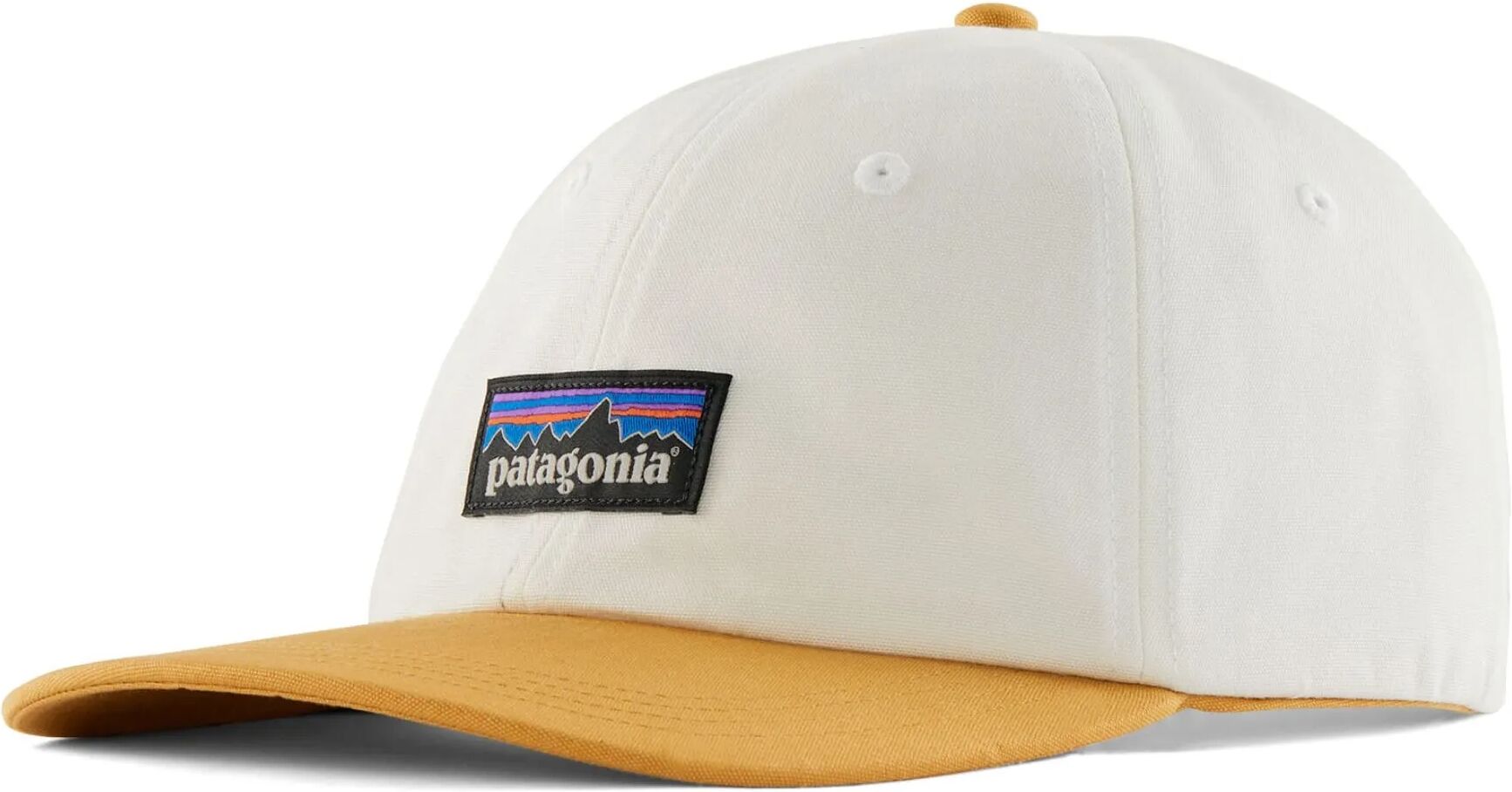 Patagonia Casquette P-6 Label Trad Coton Bio Blanc taille unique