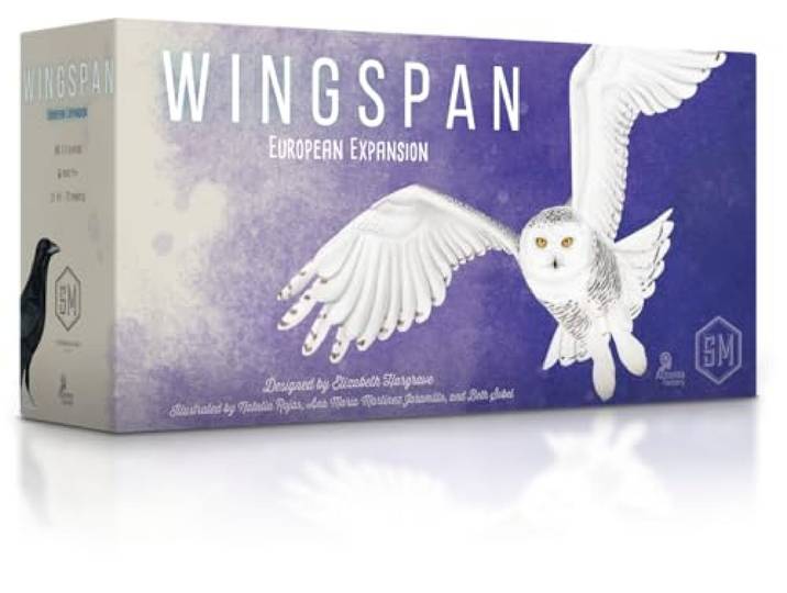Stonemaier Games , Wingspan: European Expansion , Board Game , Ages 14+ , 1-5 Players , 40-70 Minute Playing Time