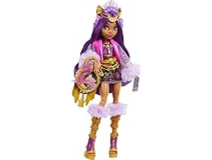 Monster High Clawdeen Wolf Poupée avec tenue glamour pour le Monster Fest et accessoires sur le thème du festival comme des en-cas, une affiche de groupe, un sac tendance et bien plus encore, HXH80