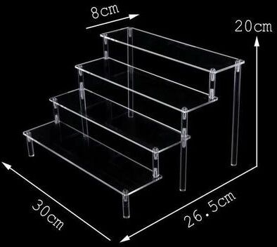 Uplift Picks Clear Acrylic Display Stand For Figures Cupcakes And Perfume 29