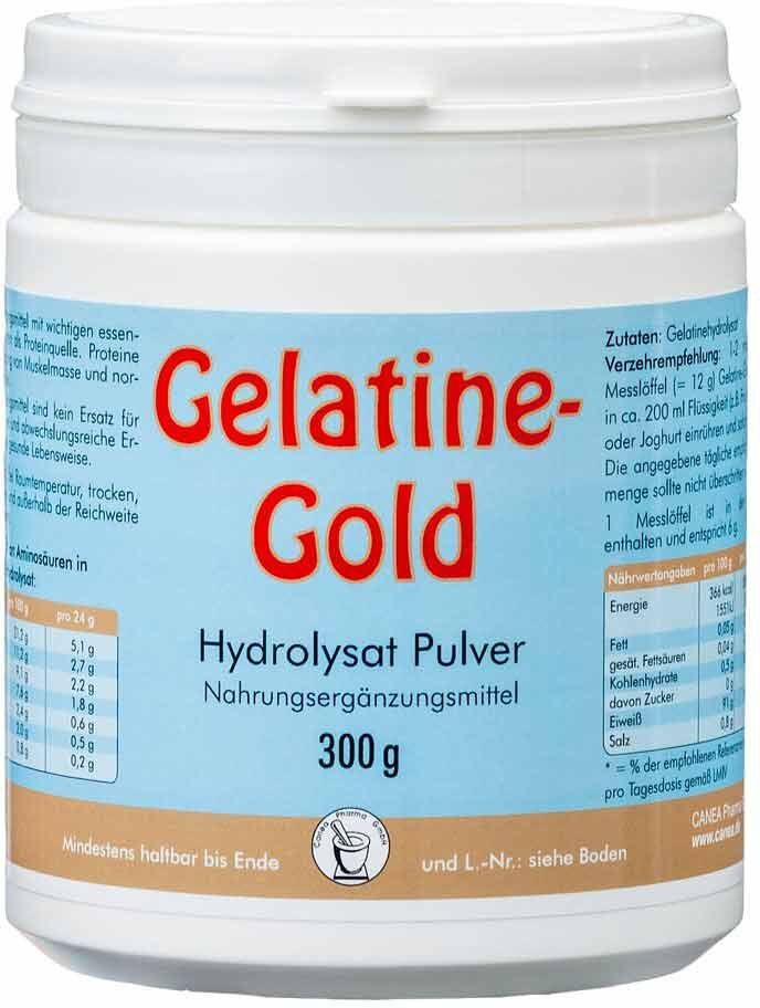 Gelatine gold Hydrolysat Pulver