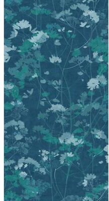 Graham & Brown Flower Press - Denim