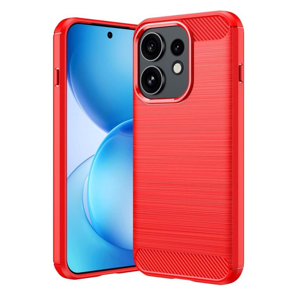 Cover-Discount OPPO Reno16 / Reno16 Pro - Metall Carbon Look Hülle (Oppo Reno 16, Oppo Reno 16 Pro) (76502261)