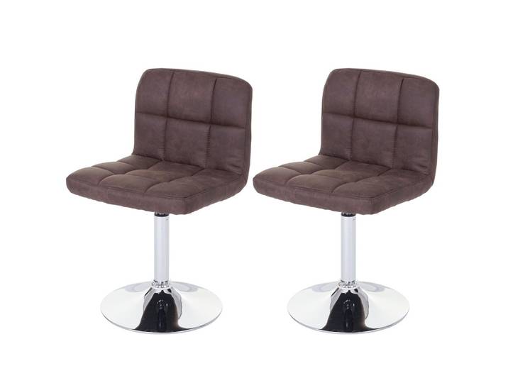 ESSZIMMERSTUHLCADIZ Dunkelbraun 2er-Set
