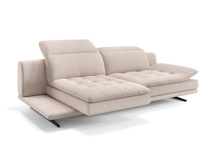 Stoff Couch NIZZA Relaxcouch Sofagarnitur