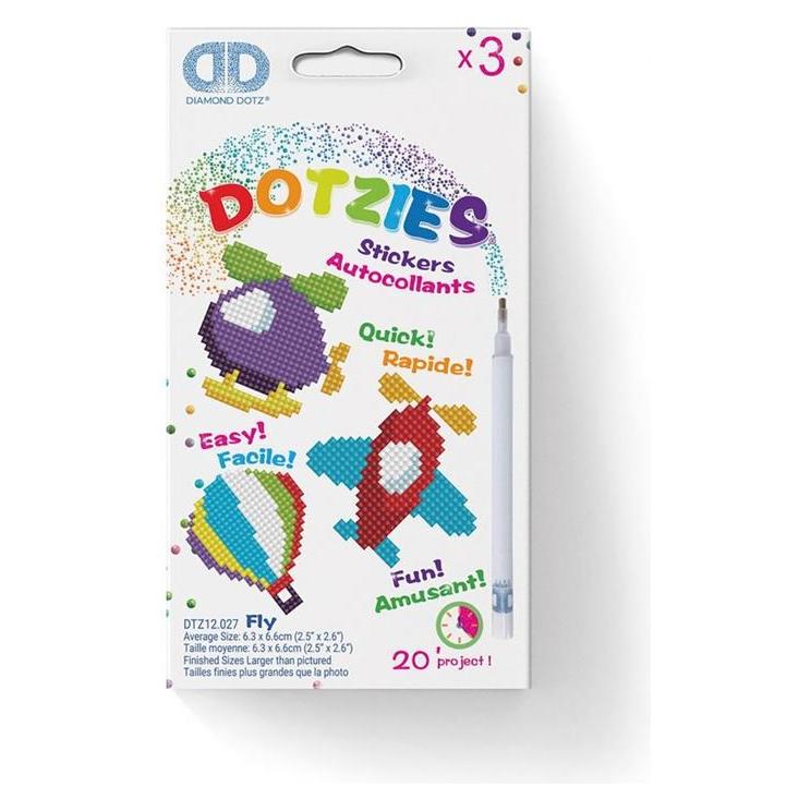 Diamond Dotz Diamond Painting Sticker Flugzeuge (2524640)