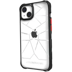 Element Case Special Ops fur (Apple iPhone 14), Smartphone Hülle, Transparent, Schwarz