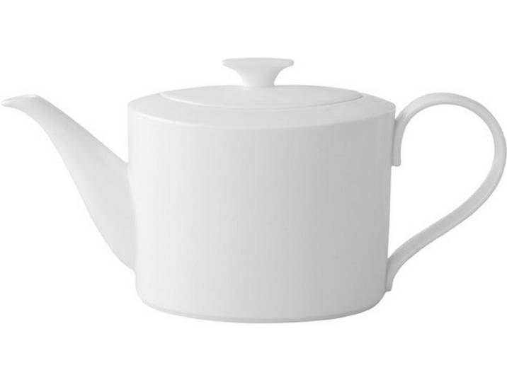 Villeroy & Boch Teekanne Modern Grace, Weiß, Keramik, 1,2 L, Kaffee & Tee, Kannen, Teekannen