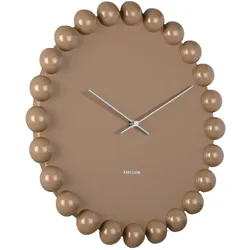 Karlsson, Wanduhr, Wanduhr Cadiz Dotty, mokkabraun