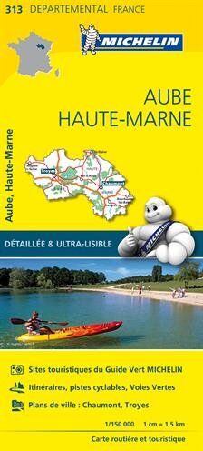Collectif Michelin - Carte Aube, Haute-Marne Michelin - Preis vom 01.10.2026 17:08:56 h