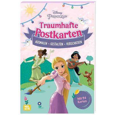 Disney Prinzessin: Traumhafte Postkarten, Taschenbuch von , Nelson