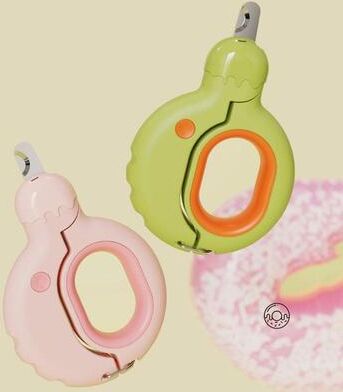 United LED Pet Nail Clipper For Dogs And Cats pink