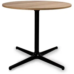Resol »Toledo Wood« Tisch XL rund Dark Oak / 90x90 cm