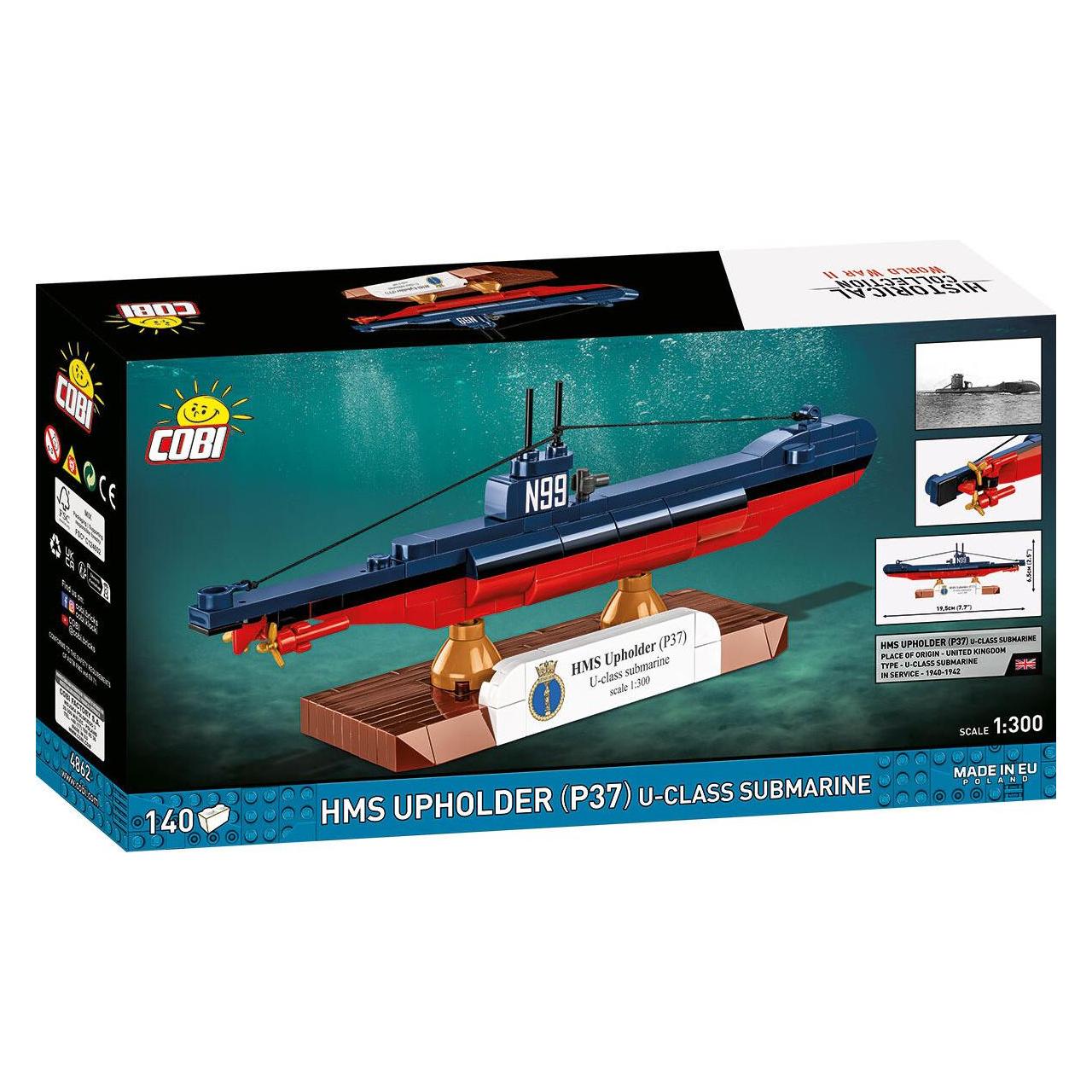Cobi HMS Upholder (P37) Royal Navy U-class Submarine (COBI-4862)