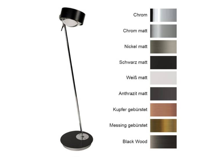 Top Light Avantgarde Tischleuchte Puk! 120 Table LED - Schwarz m