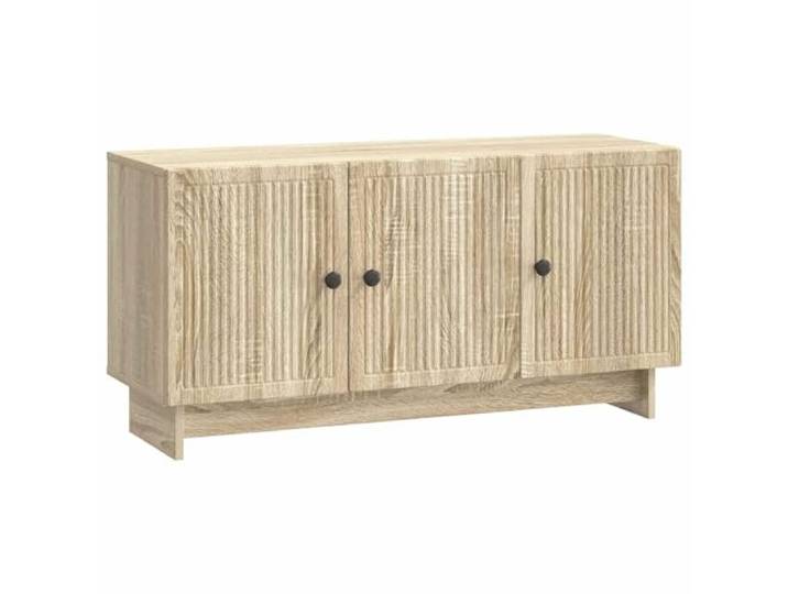 Makastle TV-Schrank Sonoma-Eiche 99x34,5x50 cm Holzwerkstoff