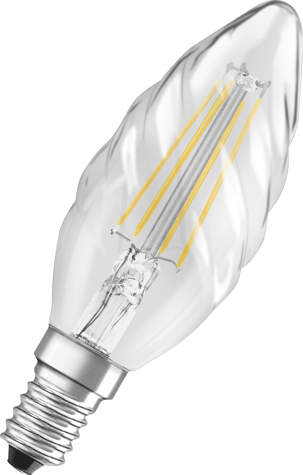 Osram Superstar dimbare LED-lamp E14 filamentlook koelwit 4000K 470 lumen CRI90