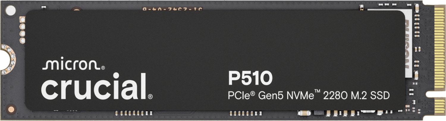 Crucial P510 1TB PCIe Gen5 2280 NVMe M.2 SSD CT1000P510SSD8