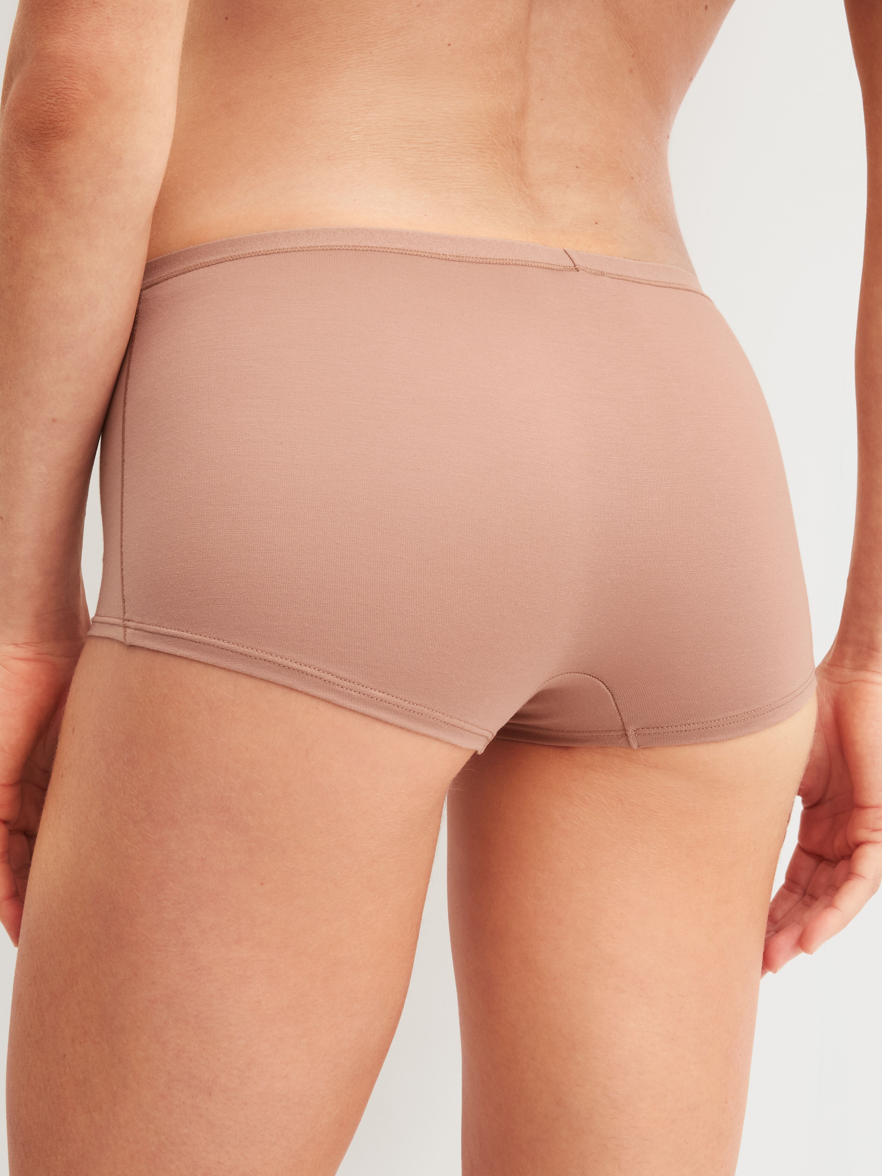 CALIDA "Natural Comfort" geschmeidig weich, elastisch, pillingarm, Regular-cut, Single Jersey timeless taupe L (48/50), Single Jersey