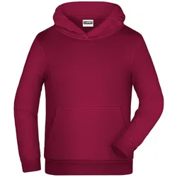 Kinder Basic Hoody Children "JN796K" - L - wine
