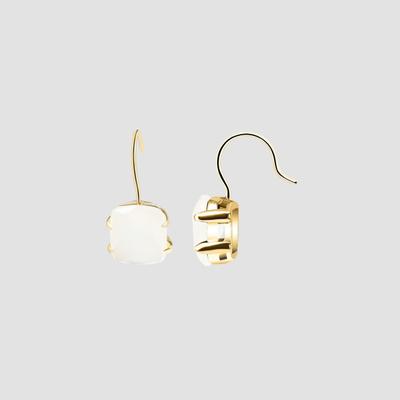 Paar Ohrhänger ADELIA´S "Ohrringe aus Edelstahl", Damen, Gr. Damen, Edelstahl, gold (weiß), Ohrringe, Schöne Geschenkidee zum einfach so