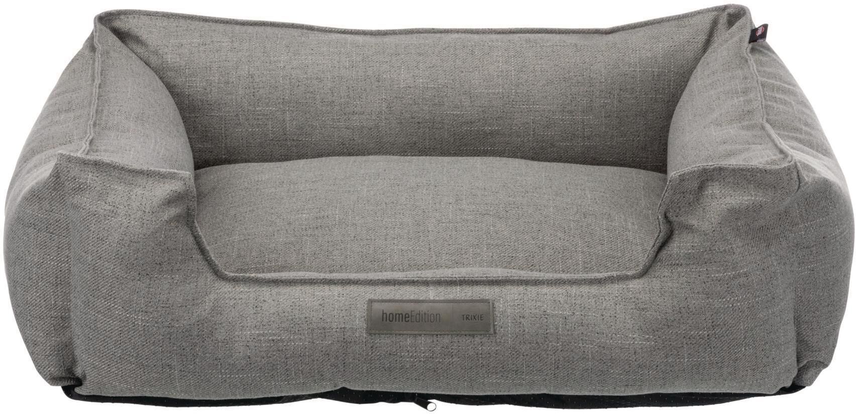 Tierbett TRIXIE "Trixie Hunde-Bett BE NORDIC", grau, B/H/L: 60cm x 80cm, Tierbetten, Tierbett grau B/H/L: 60cm x 80cm
