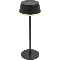 Eco-Light Akku-Tischleuchte Bellatrix Alu, Eisen, Stahl & Metall Grau Anthrazit