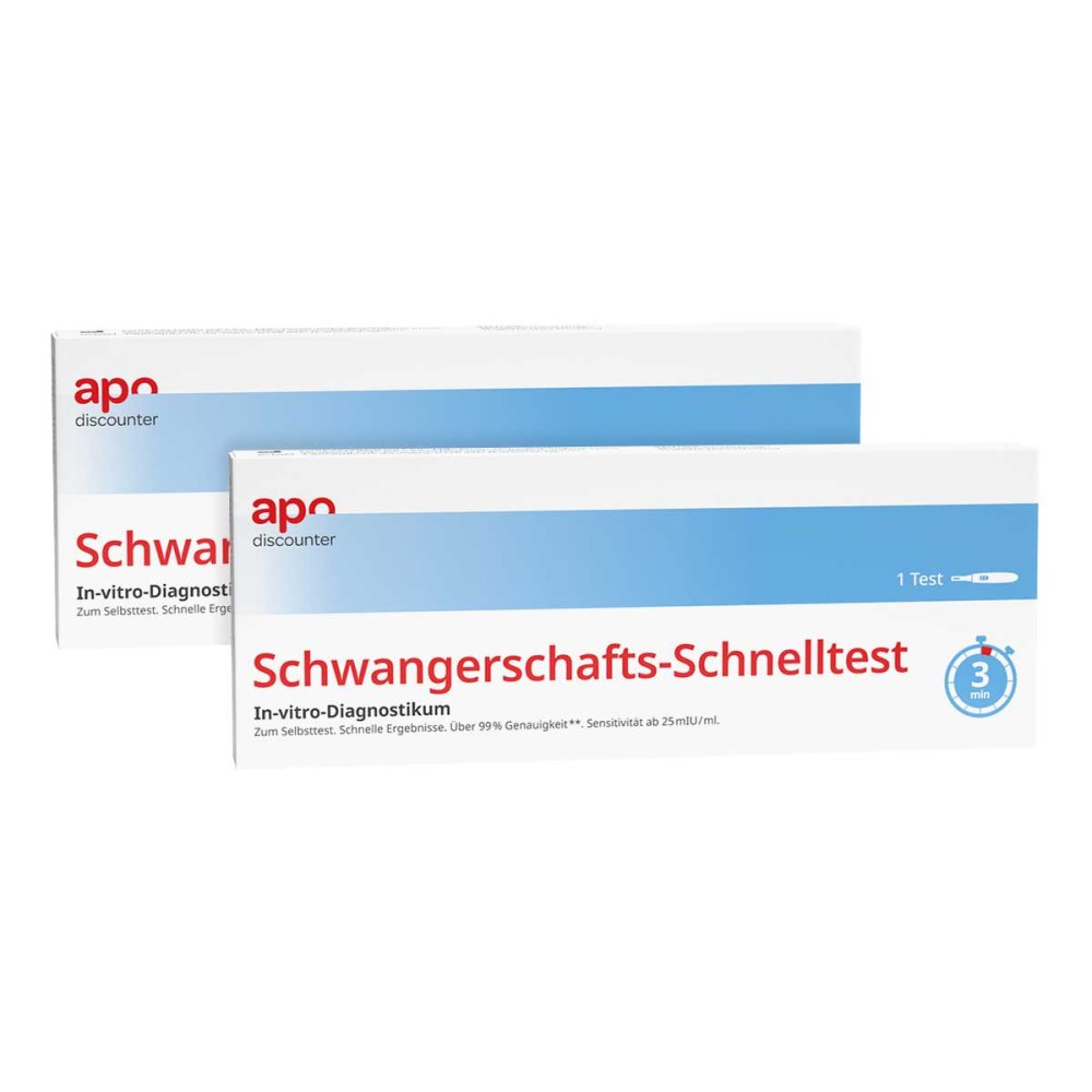 PXG Pharma GmbH Schwangerschaftstest von apodiscounter 08103029