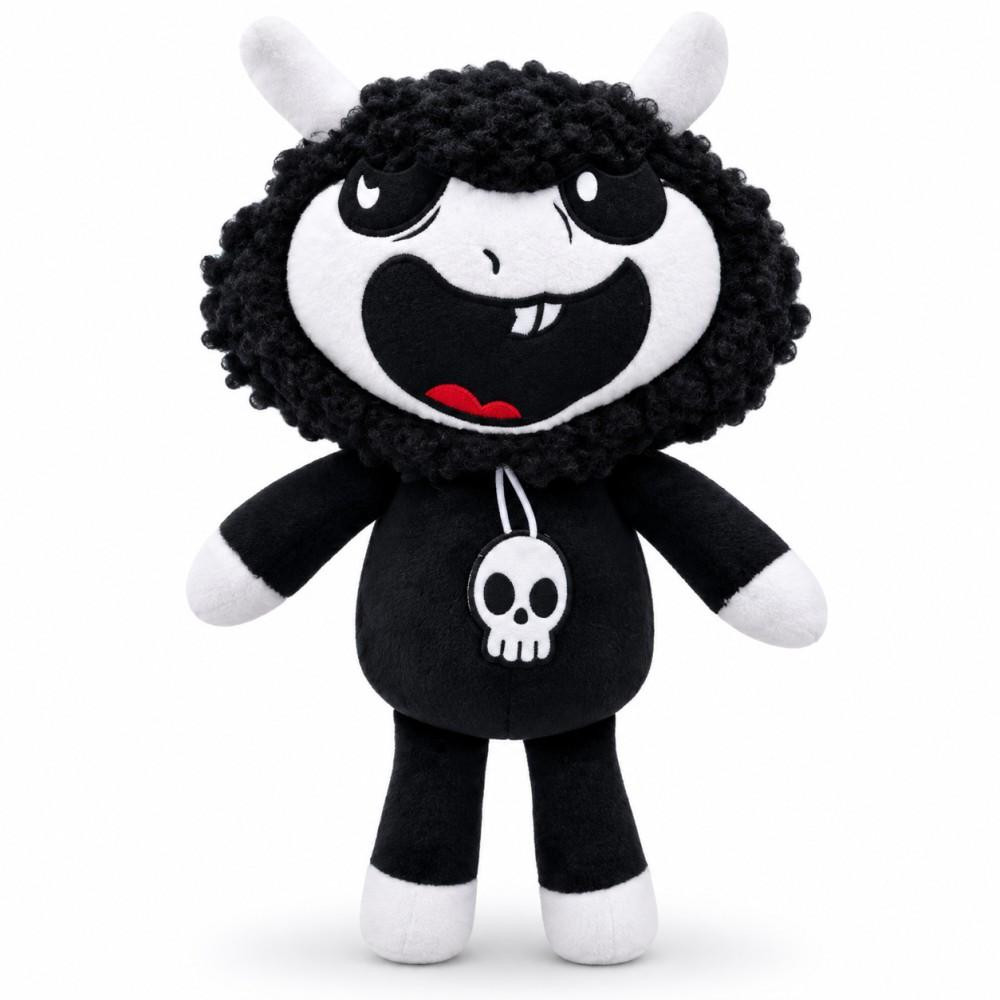 Wiztex Nightmare Pluche Figuur Poppy Playtime Monster, Zwart, 35 cm