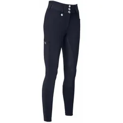 Reithose PI New Candela Grip Vollgrip, Damen night blue 390 42
