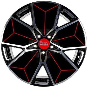 MAM Wheels MAM B4 Inlay (19 Zoll) BP Red Line