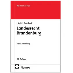 Landesrecht Brandenburg, Fachbücher von Ines Härtel, Matthias Dombert