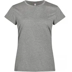 CLIQUE Basic Active Sportshirt Damen 95 - grau meliert XS