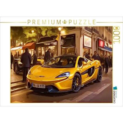CALVENDO Puzzle McLaren war zunächst nur in der Formel 1 aktiv, baut mittlerweile aber auch erfolgreich Sportwagen. | 1000 Teile Lege-Größe 64x48cm