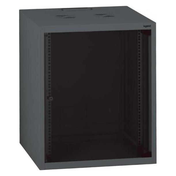 Legrand 19-inch fixed box delivered assembled Linkeo capacity 15U - 759x600x600m (15 HE, 19 Zoll Rack) (646213)