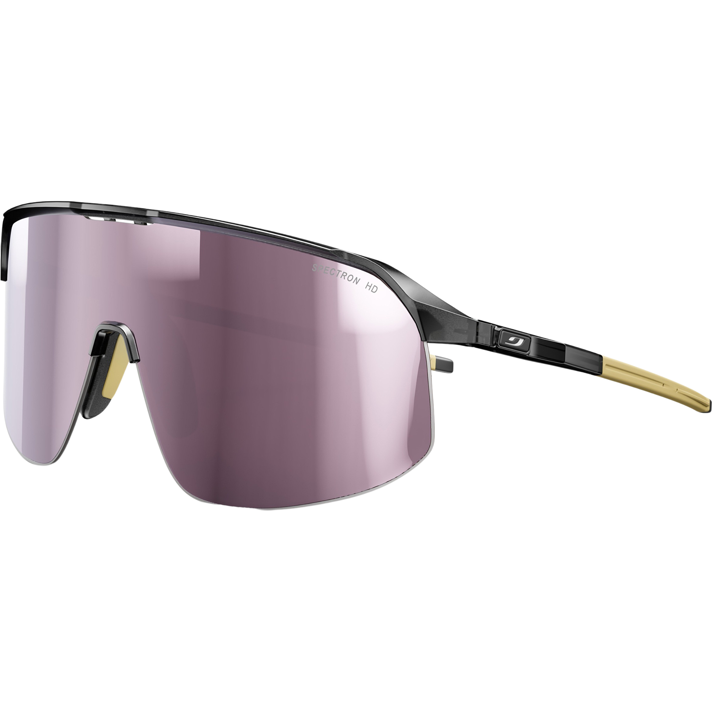 Julbo Density Spectron HD 3 Sportbrille Sportbrillen & Sportsonnenbrillen schwarz Größe L Camping