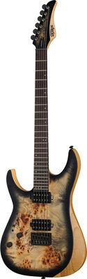 Schecter Reaper-6 LH SCB Satin Charcoal Burst